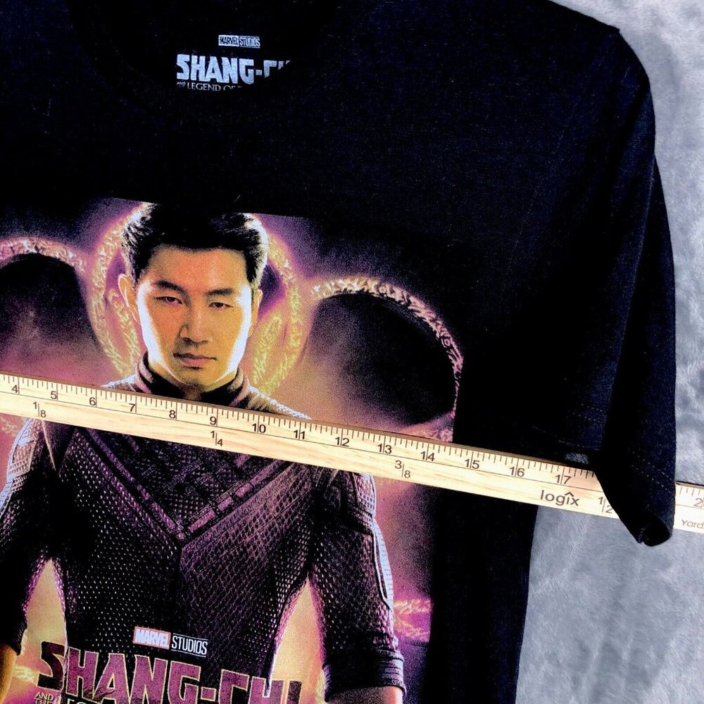 Men's Marvel Shang-Chi and the Legend of the Ten Rings Logo T-Shirt - Picture 6 of 8
